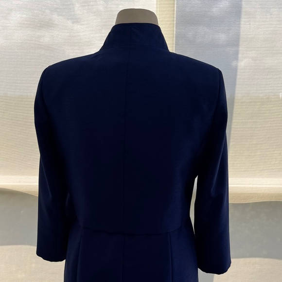 Elegant Blue Women's Sheath Dress with Jacket. NWT. - Picture 8 of 9